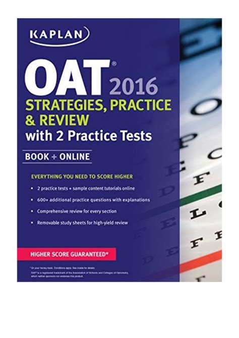 are the kaplan oat test similar to the actual oat